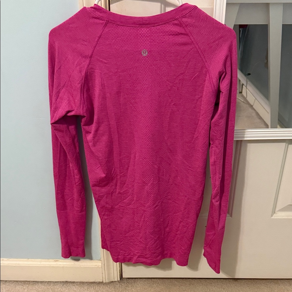 lululemon athletica Pink Long Sleeve Top